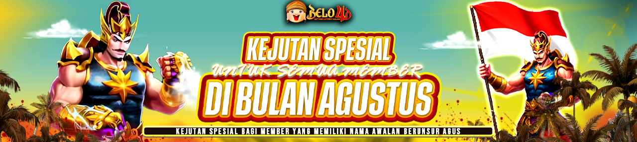 BONUS Kejutan Spesial Agustus belo4d